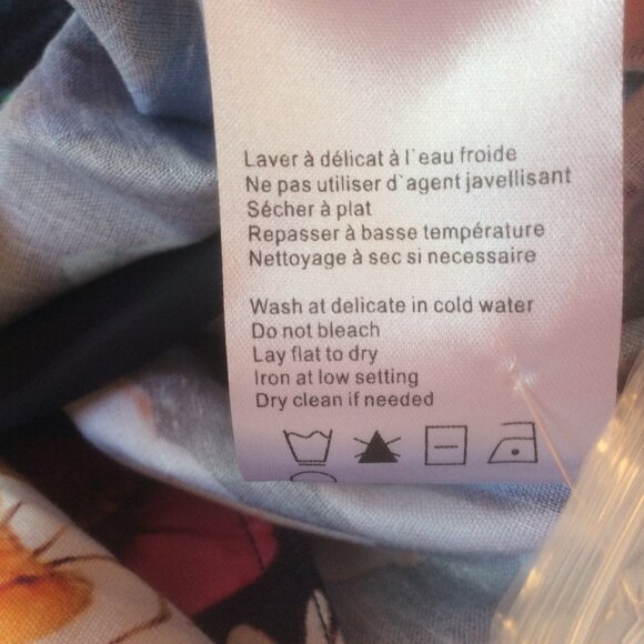 Charlie B Gardenia Print Linen Blend NWT Colorful Floral Blazer Size Large - Picture 8 of 8